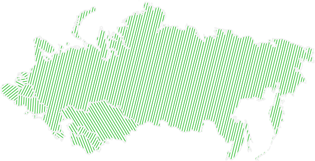 Карта охвата